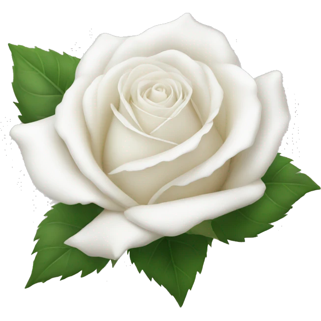 White rose emoji