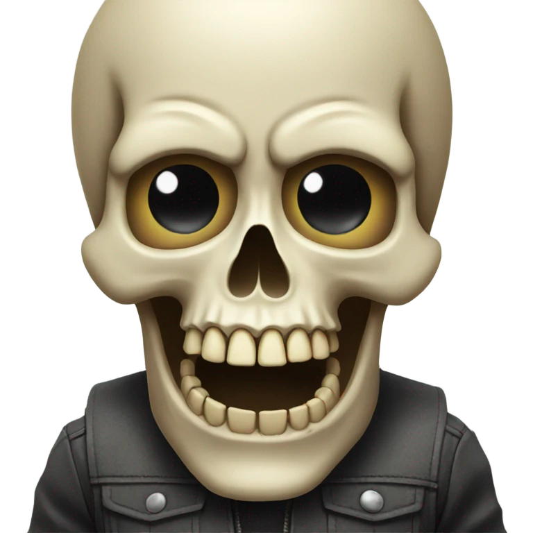 skull surprised emoji