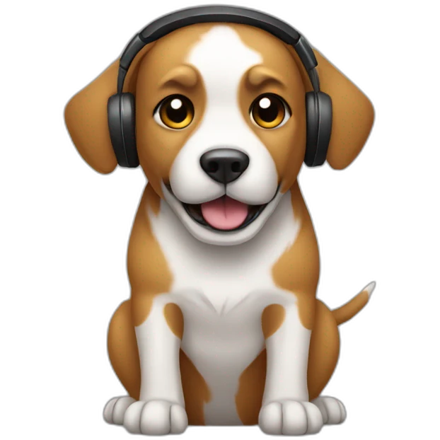 DOG MUSIC emoji