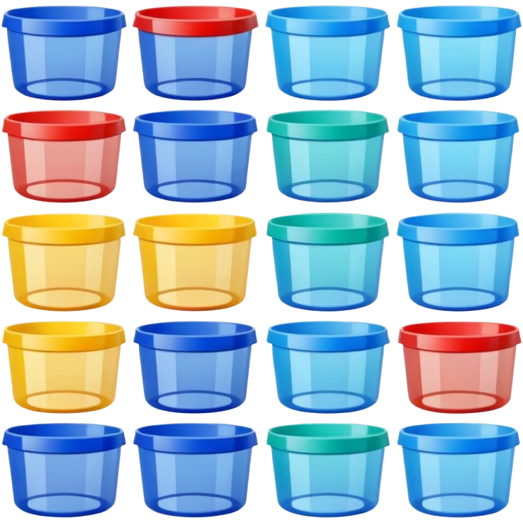 plastic tubs  emoji