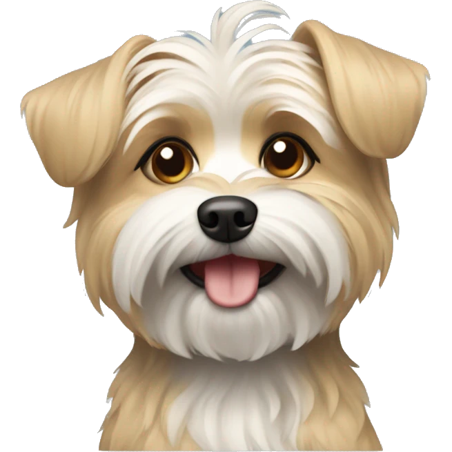 Morkie dog emoji
