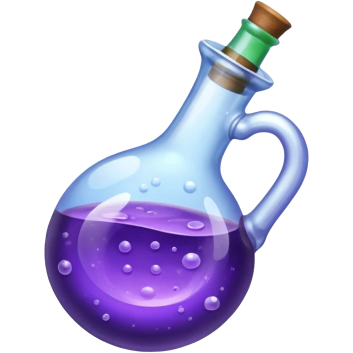 purple potion emoji
