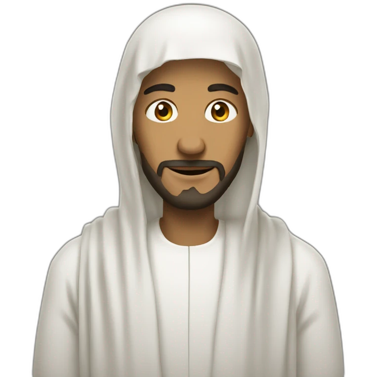 personne qui prie en islam emoji