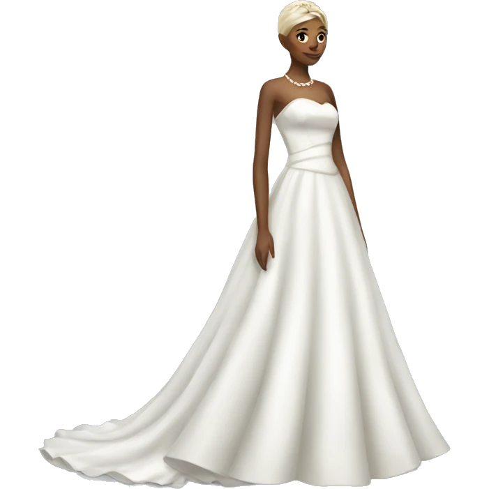 Wedding dress emoji