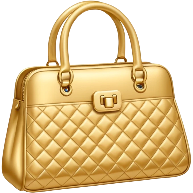 golden fashion bag emoji