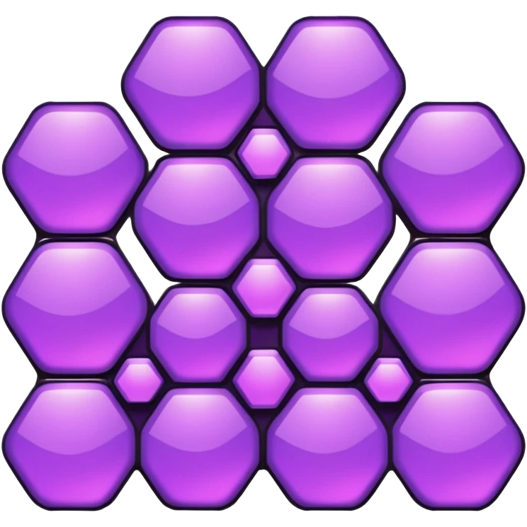 purple honey comb emoji