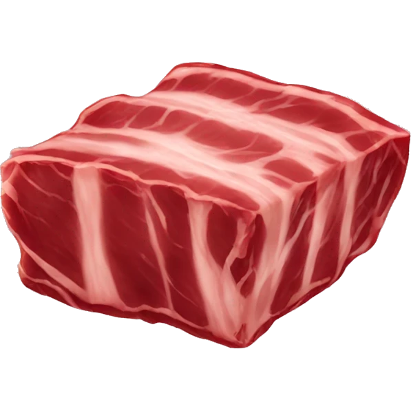 Rib meat food emoji