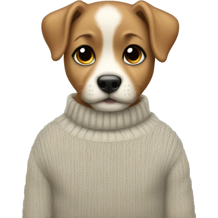 sweater puppies emoji