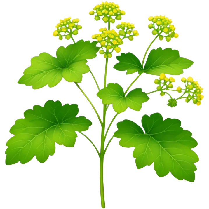 Lady's Mantle plant emoji