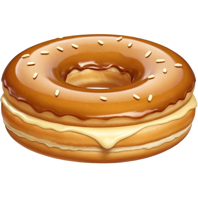 donut maple bar  emoji