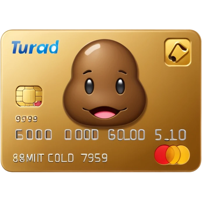 💳 with TURD LOGO emoji