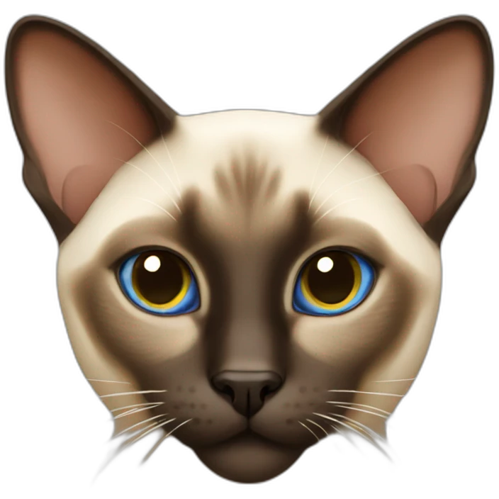 Siamese cat emoji
