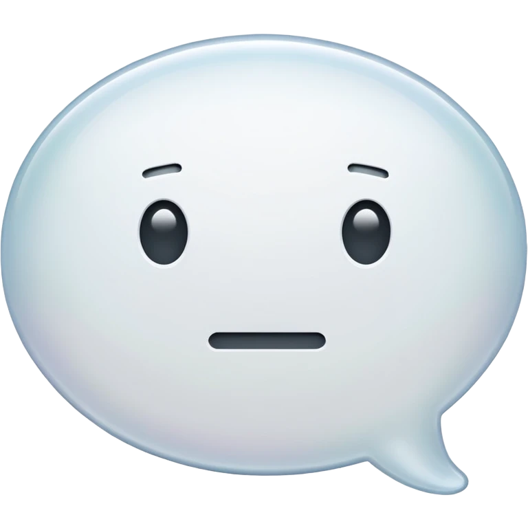 comment bubble emoji