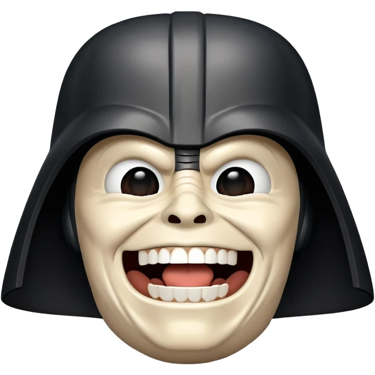 darth vader laughter emoji