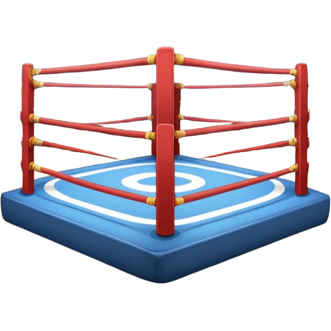 wrestling ring emoji