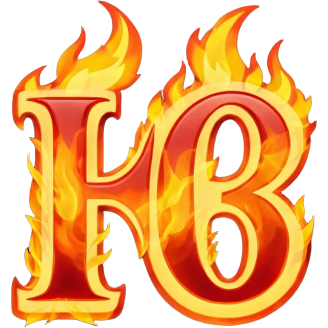 Can you make a banner that says PYRO in gothic letters, the letters should also be on fire  emoji