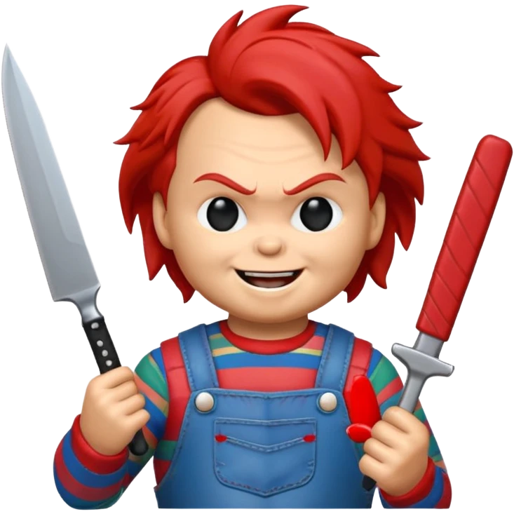 Un emojin de chuky emoji