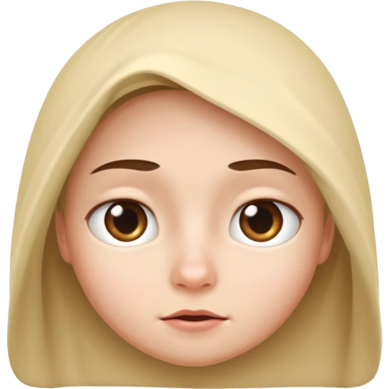 Lappland arknighits character peeking emoji