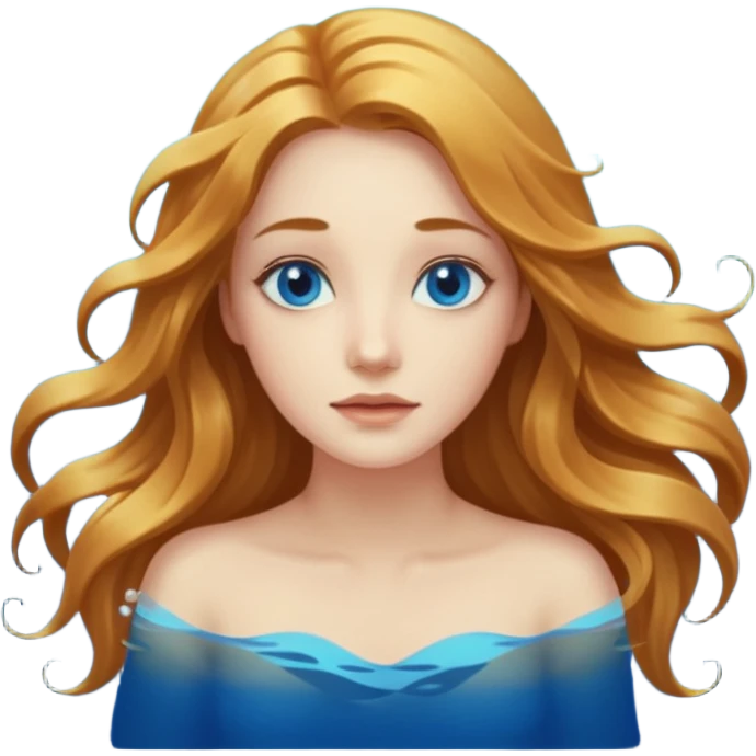 Underwater woman emoji