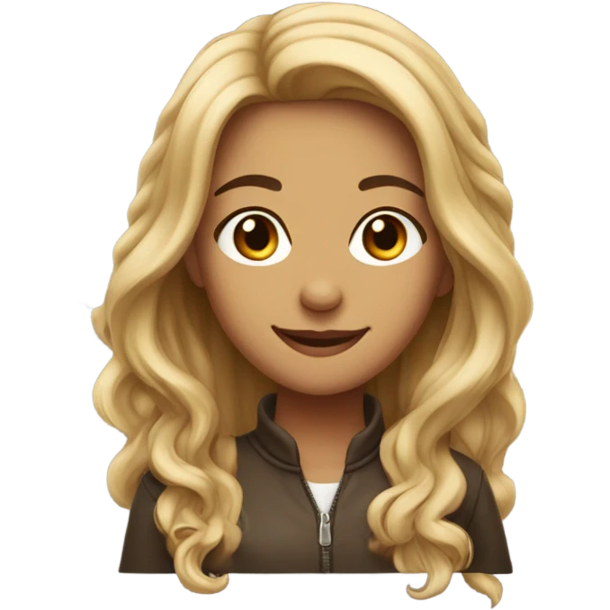 Pretty girl emoji