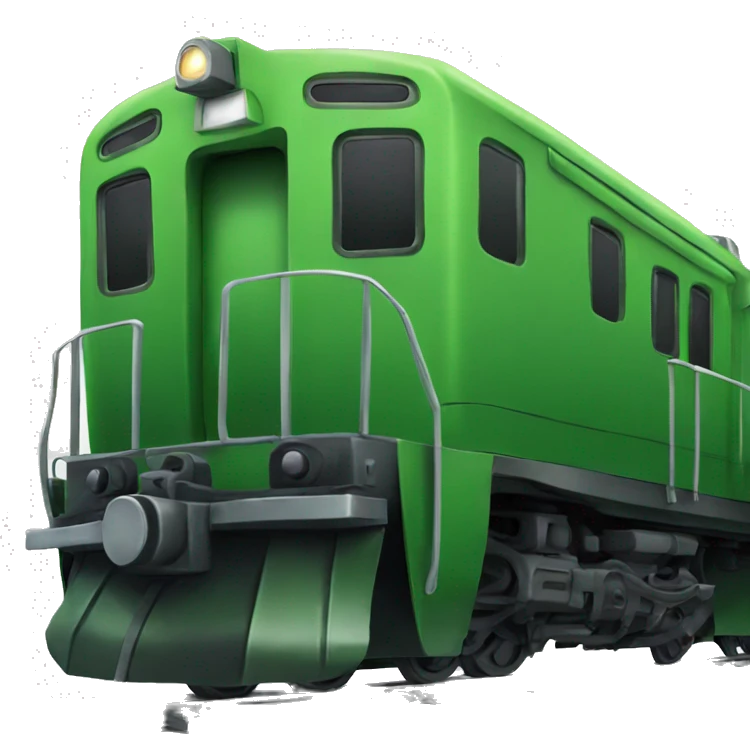 green train emoji
