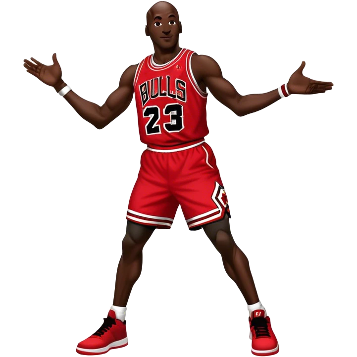 Michael Jordan jumpman emoji