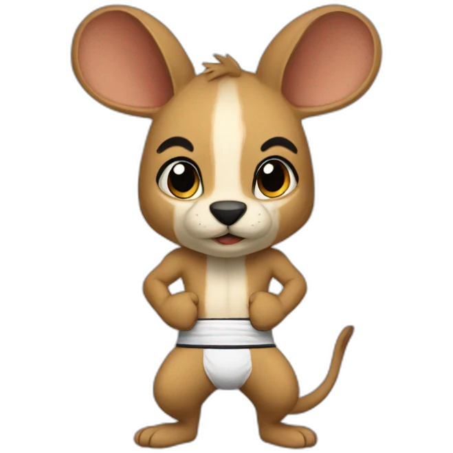 kangourou boxe emoji