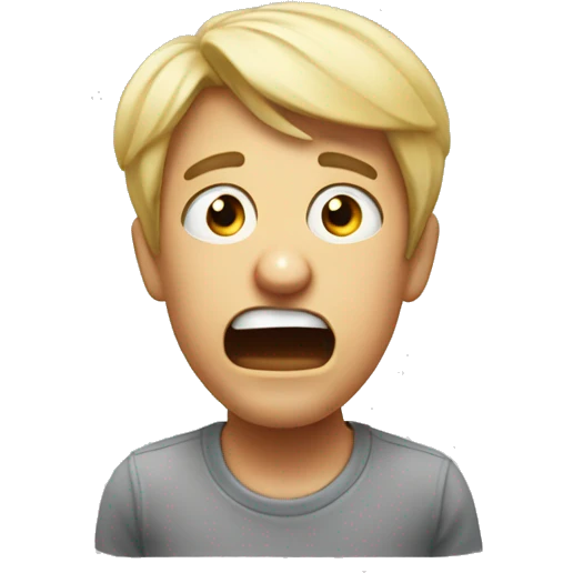 ￼ emoji that is shocked about the news emoji