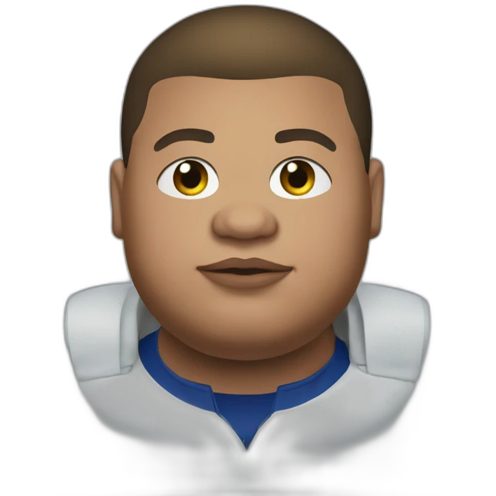 Killian mbappé obese emoji