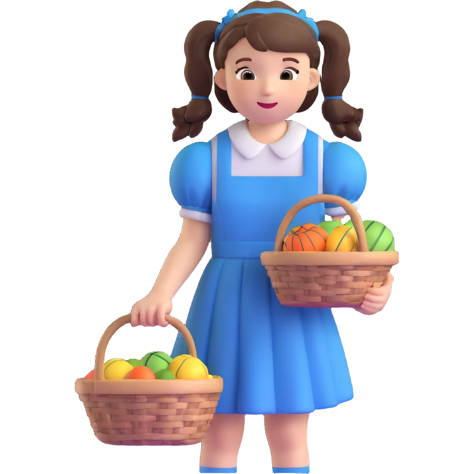Dorothy from The Wizard of Oz emoji