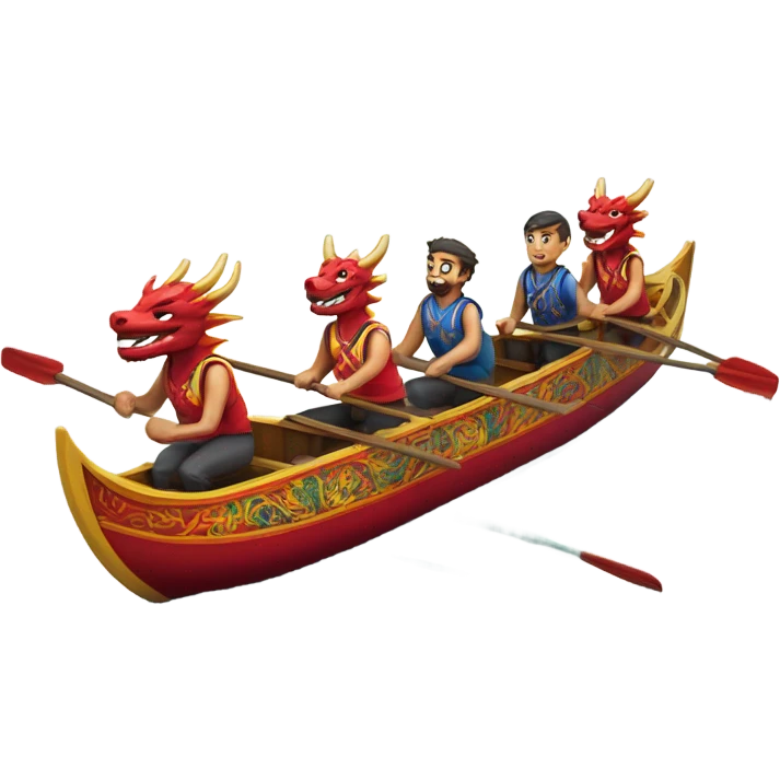 Dragon boat emoji