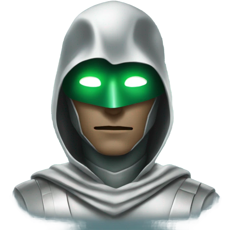 Doctor-doom with silver mask  emoji