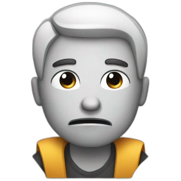a frustrated developer emoji