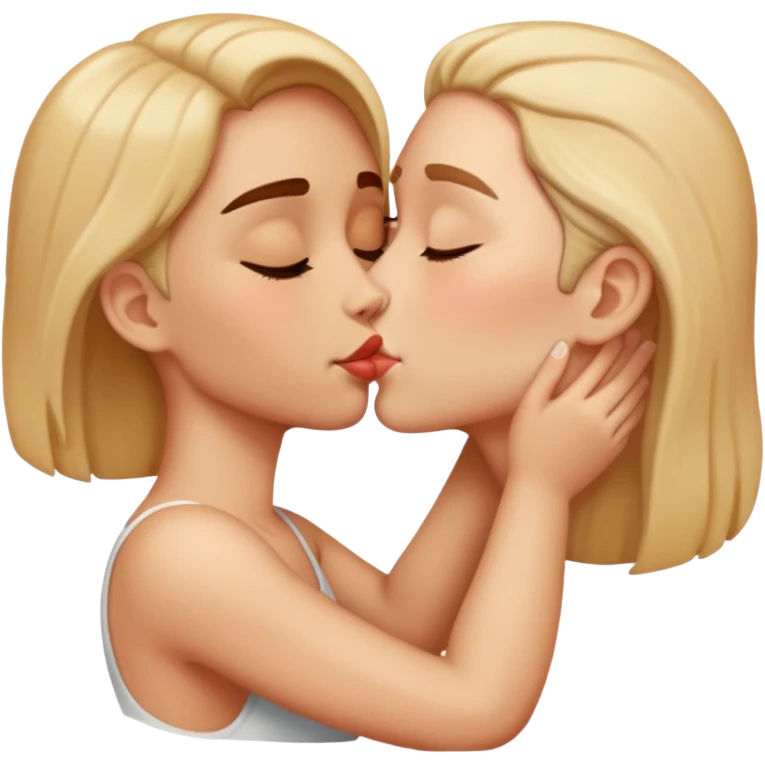 Gay kiss emoji