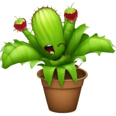 venus flytrap emoji