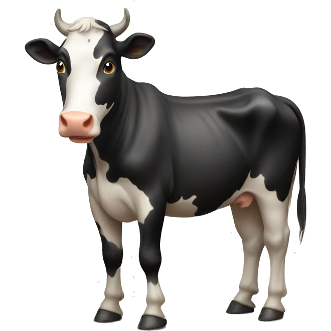 Cow on a horse emoji