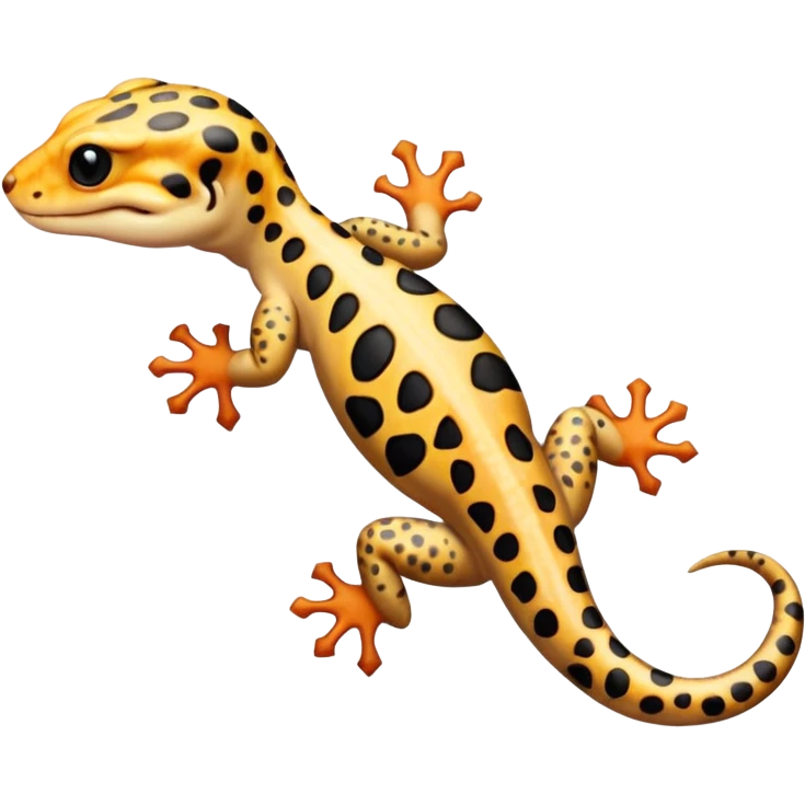 Leopard gecko emoji