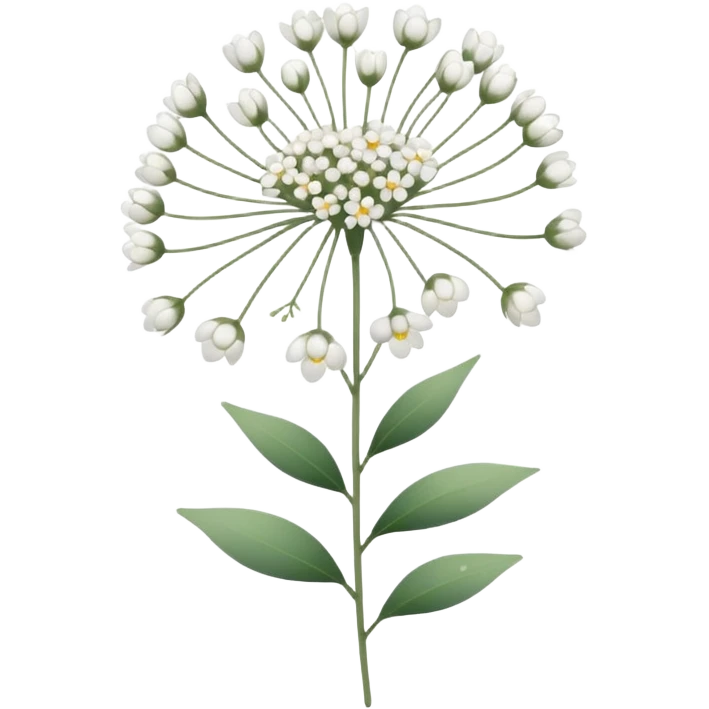 baby’s breath flower emoji
