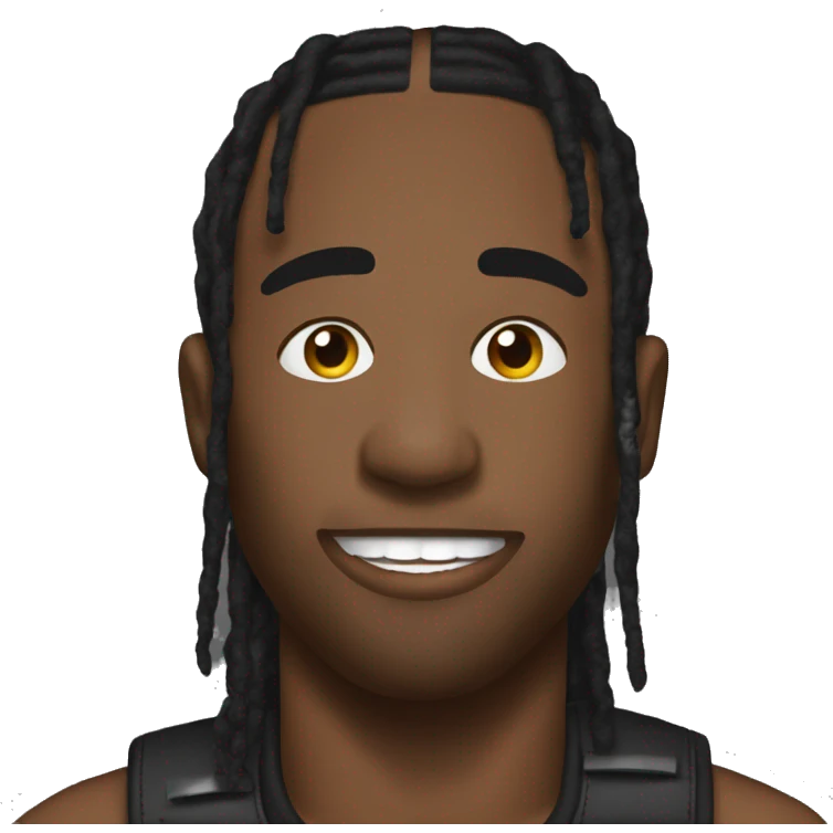 make a Travis Scott emoji emoji