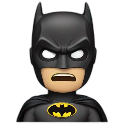 batman looking confused emoji