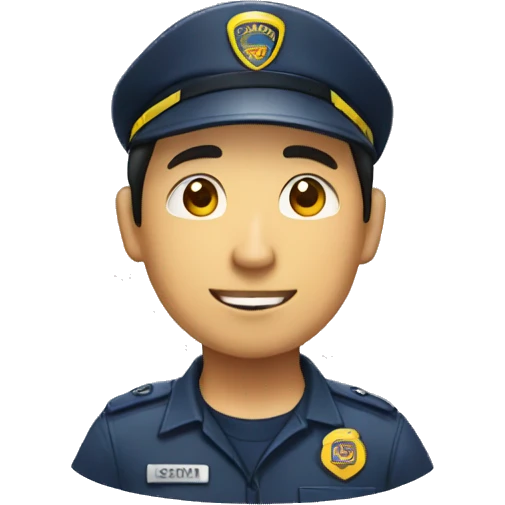 asian male 911 dispatcher emoji