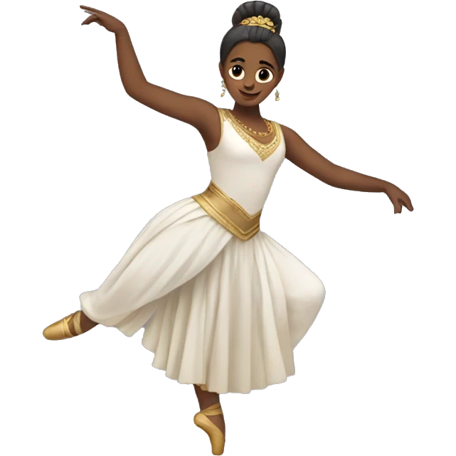 a classical dancer emoji