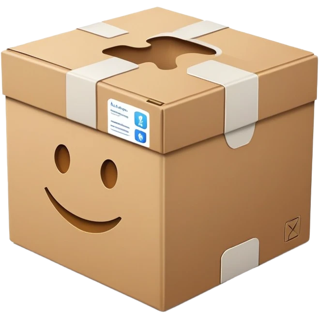 apple iPhone box delivery emoji
