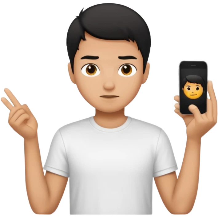 Cool boy emoji