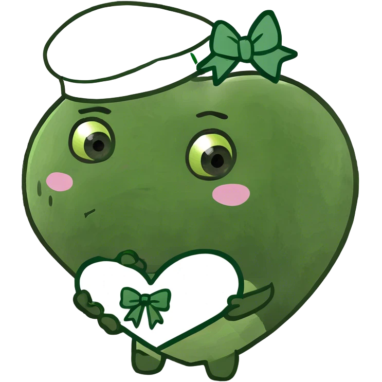сердечко розовое с бантиком  emoji