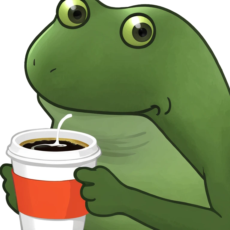 coffee pink emoji