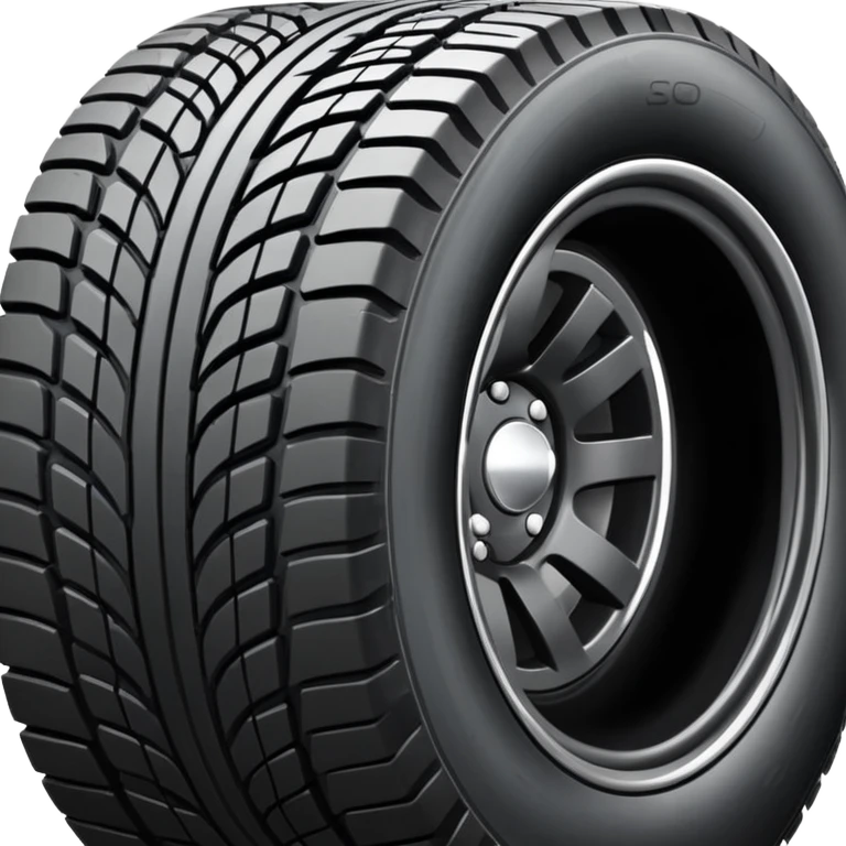 car tire emoji