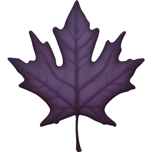 Maple leaf emoji