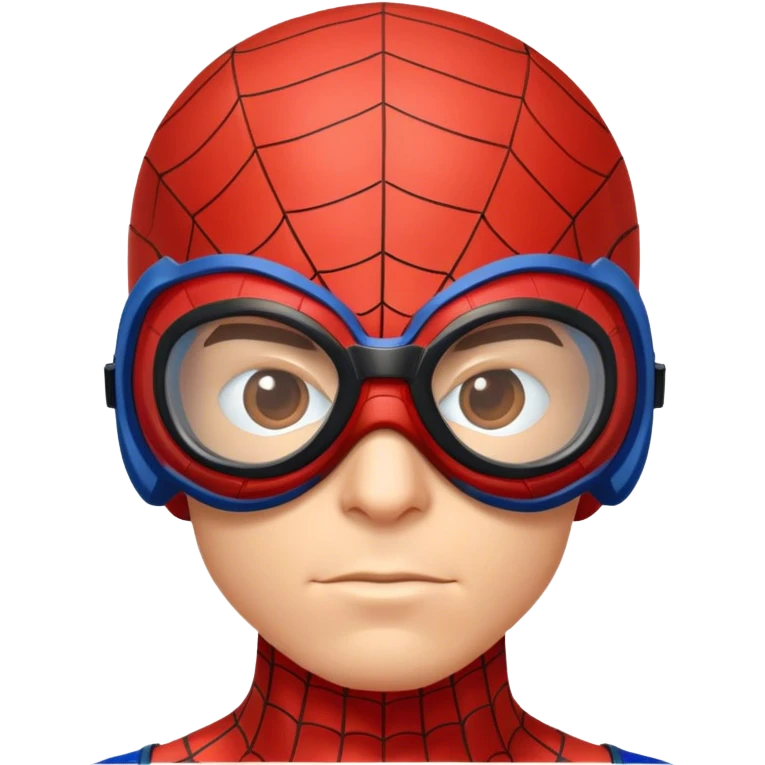 spider man WITH GOGGLE  emoji