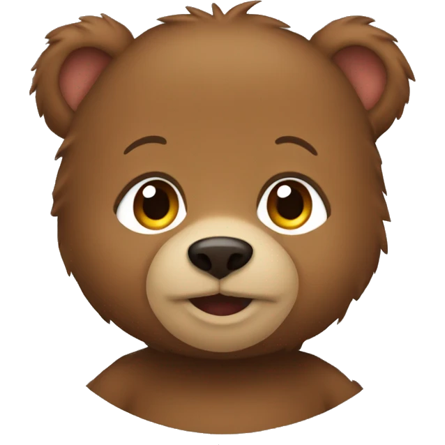 little bear  emoji